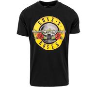 Mister Tee Armas de Fuego N' Roses Logo Camiseta Hombres Cuello Manga Corta