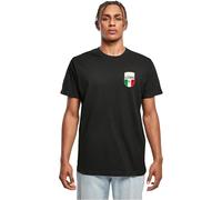 Mister Tee Camiseta 'Azurro Italia' oro / verde / negro / blanco XXXL oro / verde / negro / blanco