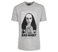 Mister Tee Bad Habit Camiseta Hombre Monja Convento Dios Tatuaje Corta Redondo