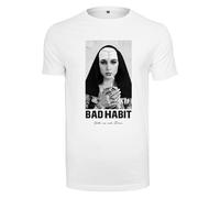 Mister Tee Bad Habit Camiseta Top Estampado Motivo Monja Arte Hombre Imagen