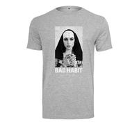 Mister Tee Bad Habit Camiseta Top Estampado Motivo Monja Arte Hombre Imagen