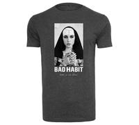 Mister Tee Bad Habit Camiseta Top Estampado Motivo Monja Arte Hombre Imagen