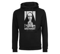 Mister Tee Bad Habit Jersey Hoody Suéter Sudadera con Capucha Print Front Motivo