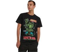 Mister Tee Beastie Boys Robot tee Camiseta, Negro, XL para Hombre