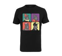 Mister Tee Bored Gorila Multi Camiseta Top Camiseta Estampado Monos Multicolor