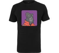 Mister Tee Camiseta Hombre Bored Gorilla Multi tee Negra
