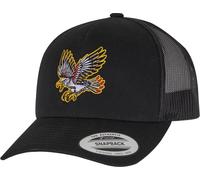 Mister Tee Bravery Eagle Trucker Cap 5-Panel Retro Trucker Cap MT3541 Einheitsgröße