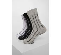 Mister Tee Calcetines F*ck You Calcetines 3-Pack Negro/Gris/White EUR 36