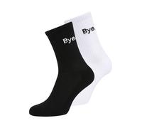 Mister Tee Calcetines 'HI - Bye' negro / blanco 39-42 negro / blanco