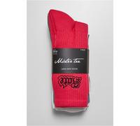 Mister Tee Calcetines Love Hate 4 Pares Calcetines Unisex Con Texto