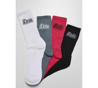 Mister Tee Calcetines Love Hate 4 unidades Multicolor EUR 36