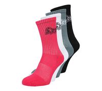 Mister Tee Calcetines 'Love Hate' grafito / fucsia / negro / blanco Mujer Mister Tee 39-42 grafito / fucsia / negro / blanco