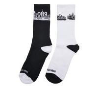 Mister Tee Calcetines 'Major City' negro / blanco 35-38 negro / blanco