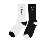 Mister Tee Calcetines Zodiac 2-Pack Unisex Símbolo De Signo Zodiacal