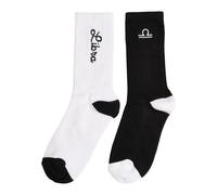 Mister Tee Calcetines Zodiac 2-Pack Unisex Símbolo De Signo Zodiacal