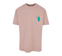 Mister Tee California Motel Extra Grande Camiseta Top Impresión Espalda Colorido