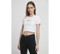 Mister Tee Camisa Mujer Tribal Cropped Tee White L