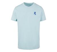 Mister Tee Camiseta 'A S Club' azul / azul claro / verde / naranja L azul / azul claro / verde / naranja