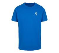 Mister Tee Camiseta 'A S Club' azul / verde / naranja oscuro / blanco L azul / verde / naranja oscuro / blanco
