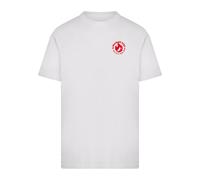 Mister Tee Camiseta 'Always On Fire' rojo / blanco L rojo / blanco