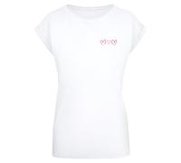 Mister Tee Camiseta 'Always Trust Your Heart' fucsia / rosa claro / negro / blanco L fucsia / rosa claro / negro / blanco