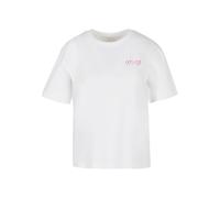 Mister Tee Camiseta 'Always Trust Your Heart' rosa / rosa claro / negro / blanco XS EUR