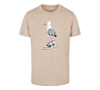 Mister Tee Camiseta arena / gris / negro / blanco 4XL EUR