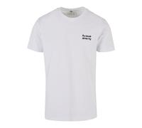 Mister Tee Camiseta 'Au Revoir' negro / blanco Hombre Mister Tee XL negro / blanco