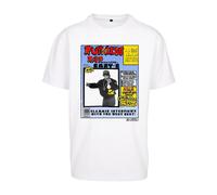 Mister Tee Camiseta azul claro / amarillo / rojo / blanco M azul claro / amarillo / rojo / blanco