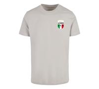 Mister Tee Camiseta 'Azurro Italia' gris claro 4XL gris claro