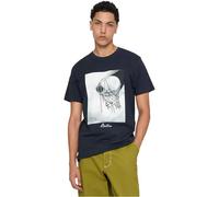 Mister tee Camiseta Ballin 2.0 para Hombre, Azul Marino, XS