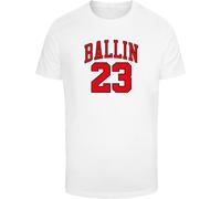Mister Tee Camiseta Ballin 23 Cuello redondo MT1408 5XL