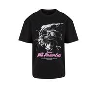 Mister Tee Camiseta 'Be Fearless' gris / rosa claro / negro / blanco XL gris / rosa claro / negro / blanco