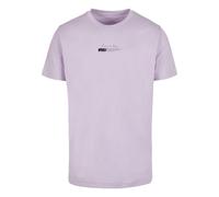 Mister Tee Camiseta 'Become the Change' lila claro / mezcla de colores XXL EUR