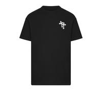 Mister Tee Camiseta 'Believe In Strength' negro / blanco XXXL EUR