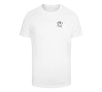 Mister Tee Camiseta 'Better With Coffee' negro / blanco M negro / blanco