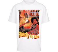 Mister Tee Camiseta Biggie Ready To Die Oversize Tee White XS