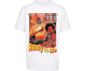 Mister Tee Camiseta Biggie Ready To Die Oversize Tee White XS