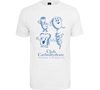 Mister Tee Camiseta Club Carbohidratos Tee White XS