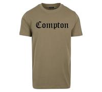 Mister tee Camiseta Compton para Hombre, Verde Oliva, XS