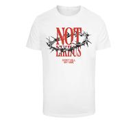 Mister Tee Camiseta 'Crown Of Thorns' greige / rojo sangre / negro / blanco M EUR
