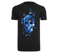 Mister Tee Camiseta De Calavera De Mariposa Para Hombre Algodón