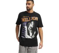 MT Upscale Aaliyah One In A Million Oversize tee Camiseta, Negro, S para Hombre