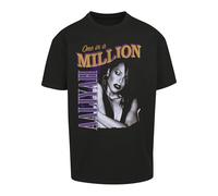 MT Upscale Aaliyah One In A Million Oversize tee Camiseta, Negro, S para Hombre