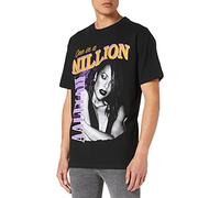 MT Upscale Aaliyah One In A Million Oversize tee Camiseta, Negro, S para Hombre