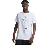 Mister Tee Camiseta Depresso para hombre blanca Talla L