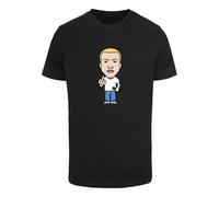 Mister Tee Camiseta 'Detroit Sketch' piel / azul / amarillo claro / negro M piel / azul / amarillo claro / negro