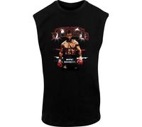 Mister Tee Camiseta 'Dynamite Mike' beige / rojo / negro / blanco, Talla XXL