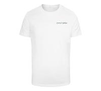 Mister Tee Camiseta 'Dystopia' verde oscuro / blanco M verde oscuro / blanco