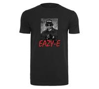 Mister Tee Mt1828-eazy E Logo tee Camiseta, Negro, XXL para Hombre